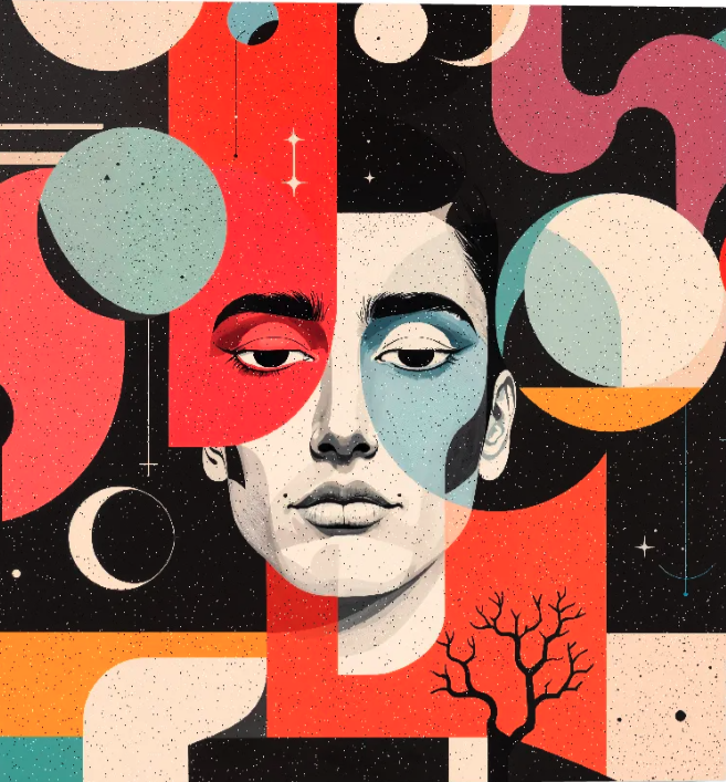 Arte representando Gestalt Terapia - Psicologia em Londrina